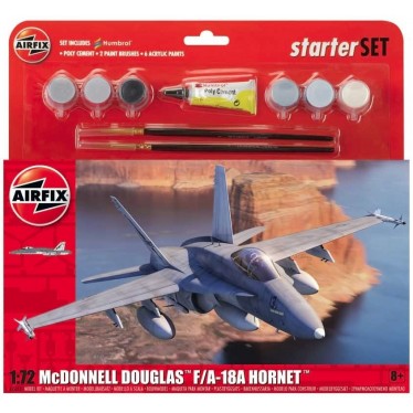 Airfix 553132 McDonnell Douglas F/A-18A Hornet Gift Set 1/72