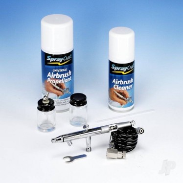 SPRAY CRAFT AIRBRUSH KIT SP50K MULTI PURPOSE DUAL ACTION 5541016