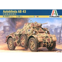 Italeri 6451 Autoblinda AB 43 Pz.Sp.Wg.AB 43 203 (i) Scale 1:35..