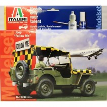 Italeri 70390 Willys Jeep - 'Follow Me' 70390 1:35 Military Model