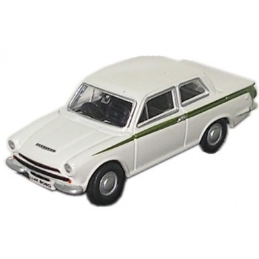 Cortina MK I White Scale 1/76 Diecast