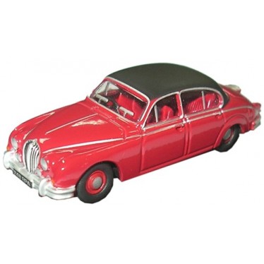 Jaguar MKII Jag Regency Red Scale 1/76 Diecast