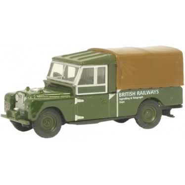 British Railways Land Rover 109 Canvas 1:76 Diecast