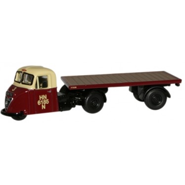 British Railways Scammell Scarab Flat Scale 1/76 Diecast