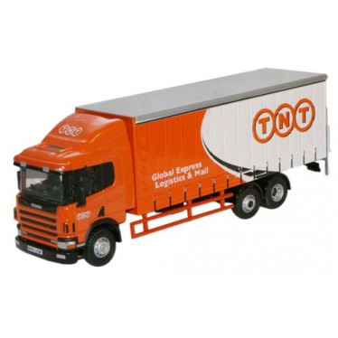 Scania 94 6 Wheel Curtainside TNT Diecast1:76