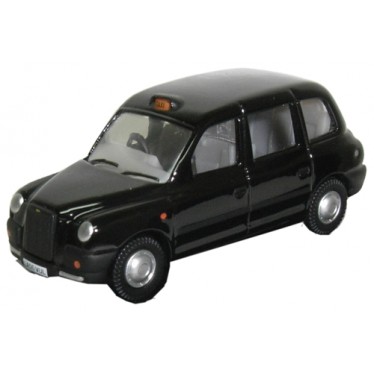 Black TX Taxi Diecast 1:76