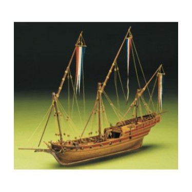 Mantua Model French Xebec Model Boat Kit - 1/49 (795)