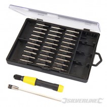 Silverline Screwdriver Bit Set 810852