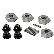 HPI Hex Wheel Hub 14mm Silver 86066