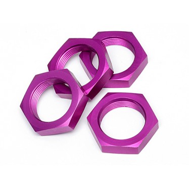 HPI Wheel Nut 24mm (Purple 4) 86468