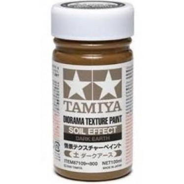 Tamiya Texture Paint Soil Dark Earth 87109