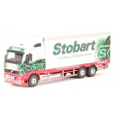 ATLAS EDITIONS 9105 1/76 Volvo FH12 Box Van Stobart Diecast