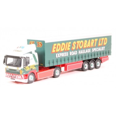 ATLAS EDITIONS 9124 1/76 Leyland DAF FT85CF Curtainside Stobart Diecast