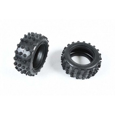 Tamiya Rear Tire (2) for Hot Shot 9805111