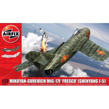 1/72 MIG 17F FRESCO MIKOYAN-GUREVICH SHENYANG J-5 A03091