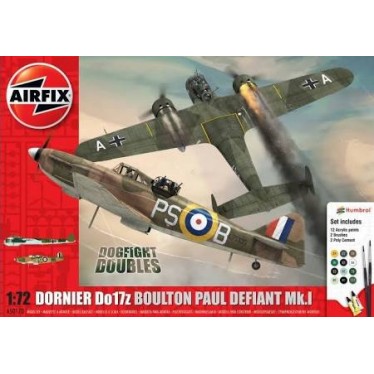 Airfix A50170 Dogfight Defiant/Dornier 1/72