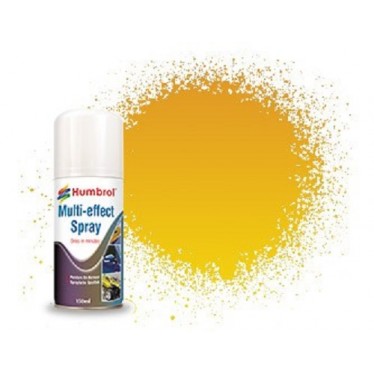 Humbrol AD6211 Gold Multi-Effect Spray - 150ml Acrylic Spray Paint