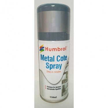 Spray Humbrol 150 MetalCote Polished Aluminum AD6995