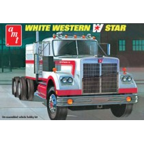 AMT White Western Star Semi Tractor 1/25 AMT724