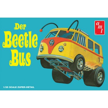 AMT Beetle Bus Volkswagen Van Show Rod Nestle 1/25 AMT992