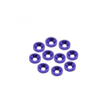 Arrowmax AM020031 Alu M3 Countersink Washer-Blue (10) Tools