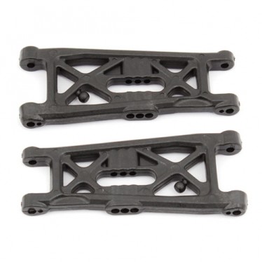 Team Associated B6/B6D Flat Front Arms Hard AS91672