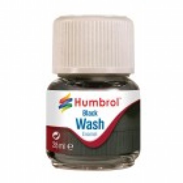 Humbrol Enamel Wash Black 28ml AV0201