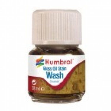 Humbrol Enamel Wash Gloss Oil Stain 28ml