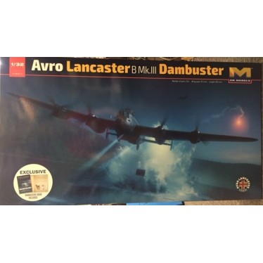 HONG KONG MODELS 1/32 AVRO LANCASTER MK.III DAMBUSTER MODEL KIT HK01E11