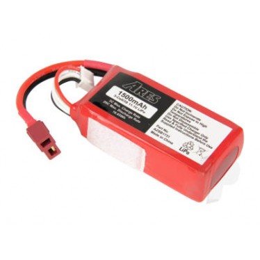 Ares AZSA1731 1500mAh 3S 11.1V 20C LiPo Battery: Alara EP