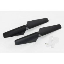 Propeller/Rotor Blade, Clockwise Rotation, Black (2pcs): Ethos QX130