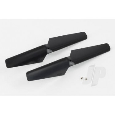 Propeller/Rotor Blade, Clockwise Rotation, Black (2pcs): Ethos QX130