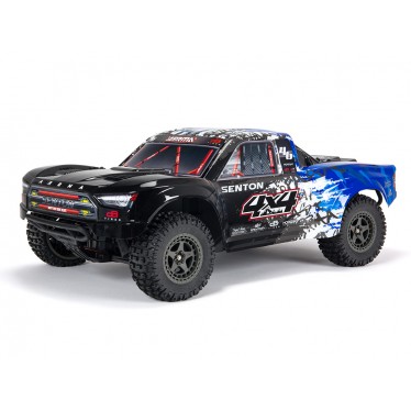 Arrma Senton 4X4 3S BLX Firma SLT3 Short Course Truck RTR Blue/Bla C-ARA4303V3T1