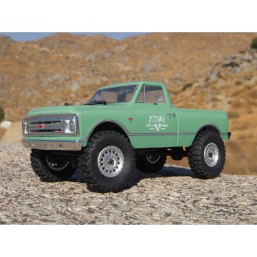 AXIAL SCX24 1967 C10 1/24 CHEVROLET 4WD-RTR GREEN C-AXI00001T1