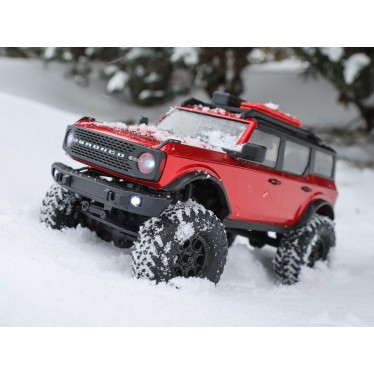 AXIAL 1/24  SCX24 2021 FORD BRONCO 4WD TRUCK BRUSHED RTR RED C-AXI00006T1