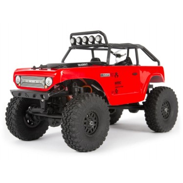 Axial SCX24 Deadbolt 1/24th Scale Elec 4WD - RTR, Red C-AXI90081T1