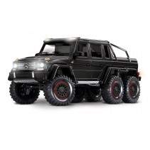 TRX-6 6x6 Mercedes G63 BLACK (TQi, LED Lights) (No Batt/Chg)C-TRX88096-4-BLK