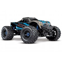 Traxxas Maxx with 4S ESC - 1/10 4WD Bl Electric Monster Truck - Blue TRX89076-4