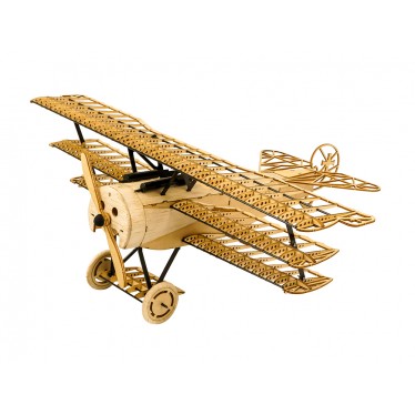 DW FOKKER DR1 TRIPLANE 1/18 BALSA STATIC MODEL KIT