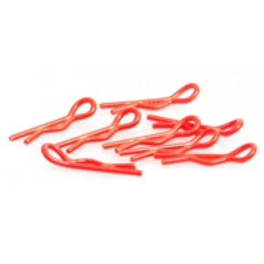 Core RC CR065 Small Body Clip Fluorescent Red 1/10