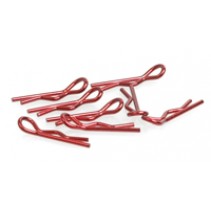 Core RC CR067 Small Body Clip 1/10 - Metallic Red (8)