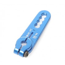 Core RC Alloy Servo Arm Futaba Blue CR112