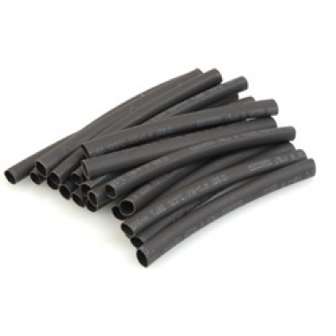 CR124 Heatshrink 6.0mm dia Black Core RC ..