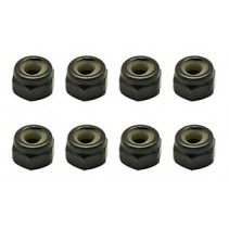 Schumacher Core CR463 RC M4 Nyloc Nuts - pk8