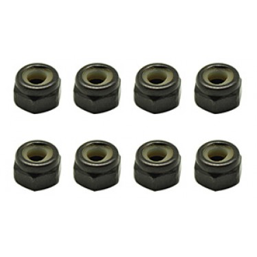 Schumacher Core CR463 RC M4 Nyloc Nuts - pk8