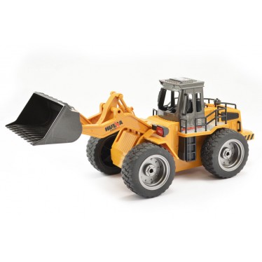 HUINA 2.4G 6CH RC BULLDOZER w/DIE CAST BUCKET CY1520