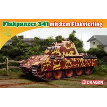 Dragon D7487 Flakpanzer 341 mit 2cm Flakvierling 1/72