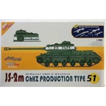 Cyber-Hobby JS-2m ChKZ Prod Type 51 w/Soviet Gen 2 Weapons D9151