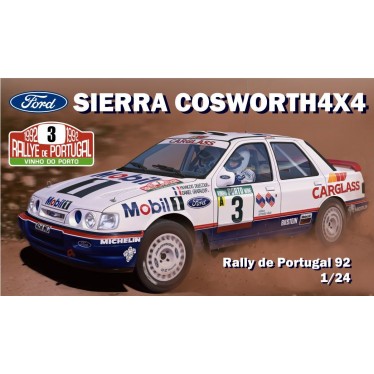 D.MODELKITS 1/24 FORD SIERRA COSWORTH 4X4 PORTUGAL RALLY 1992 DMK002