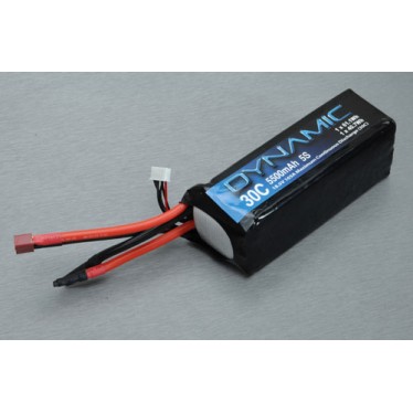 Dynamic 5S 5500mAh 30C LiPo Battery DYN5S5500